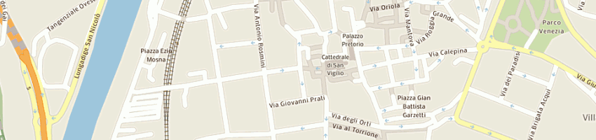 Mappa della impresa rosticceria hong xiang di wang e c snc a TRENTO