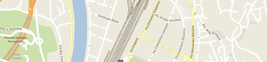 Mappa della impresa caset mariarita a TRENTO