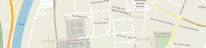 Mappa della impresa la fenice di ambrosini gabriella e c snc a TRENTO