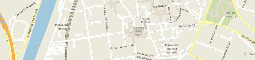 Mappa della impresa bauer michele a TRENTO
