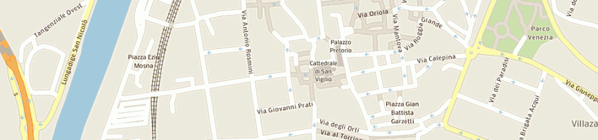 Mappa della impresa laboratorio odontotecnico ortogen snc di maurizio mosna e c a TRENTO