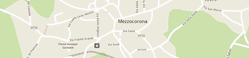 Mappa della impresa de vigili paolo a MEZZOCORONA