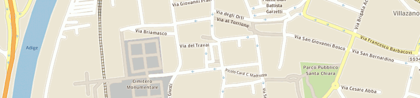 Mappa della impresa magazzini indiani 2 snc di daniele dallape e michele mazza a TRENTO