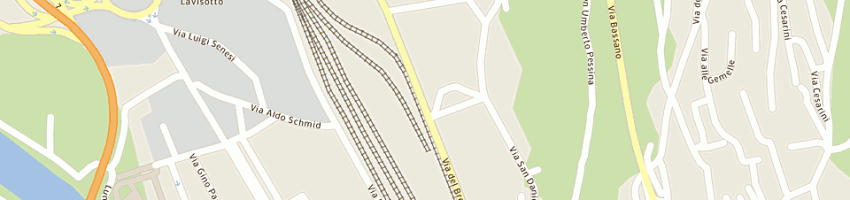 Mappa della impresa accessorio dell'autotreno snc di parisi roberto e c a TRENTO