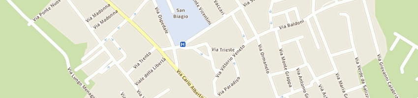 Mappa della impresa santinato enrico a BOVOLONE