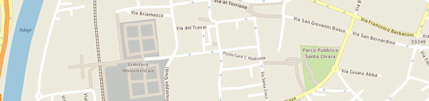 Mappa della impresa bar ariston a TRENTO