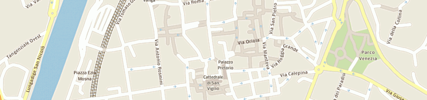 Mappa della impresa kaleidoscopio cooperativa sociale a rl a TRENTO