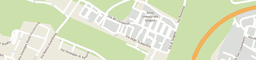 Mappa della impresa quadraro a LASTRA A SIGNA