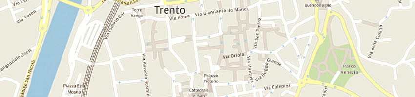 Mappa della impresa pentax sas a TRENTO
