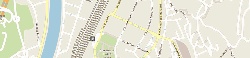 Mappa della impresa input sas a TRENTO