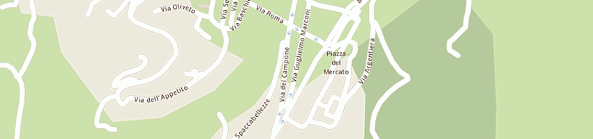 Mappa della impresa capitani rita a MONTE ARGENTARIO