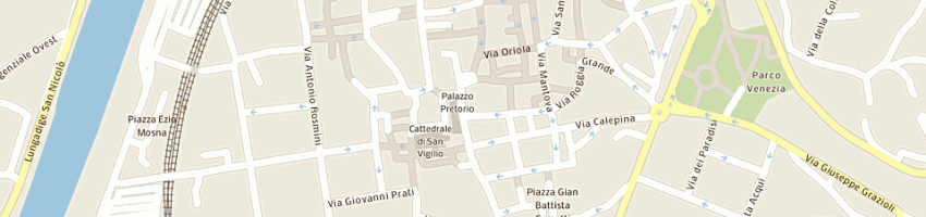 Mappa della impresa el dom snc di menapace stefano e c a TRENTO