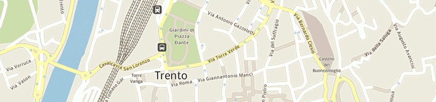 Mappa della impresa bigaran srl a TRENTO