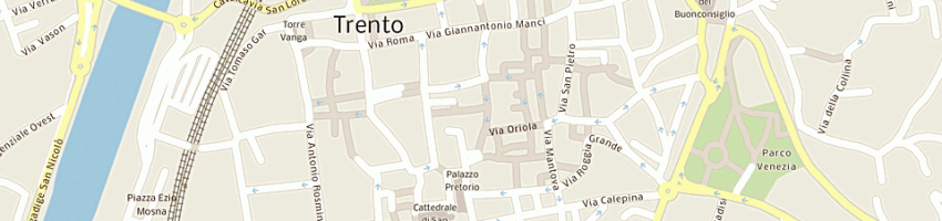 Mappa della impresa casa del bottone di avanzo patricia a TRENTO