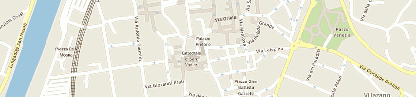 Mappa della impresa villaggio rendena srl a TRENTO