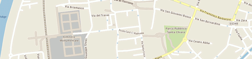 Mappa della impresa la meccanografica a TRENTO