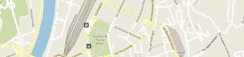 Mappa della impresa banca di roma spa a TRENTO
