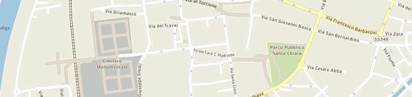 Mappa della impresa endrizzi sergio a TRENTO