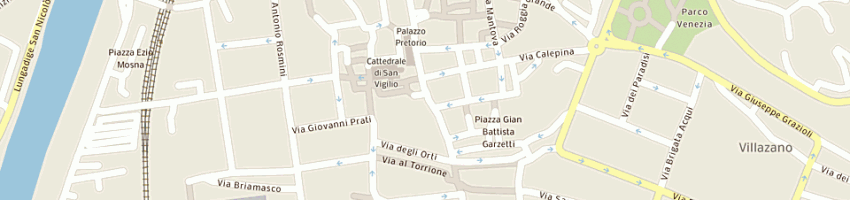 Mappa della impresa moschen erardo a TRENTO