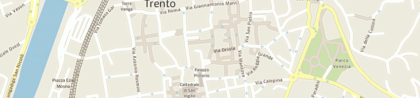 Mappa della impresa pedrotti g e c (sas) a TRENTO