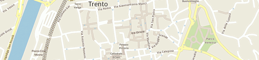 Mappa della impresa partito repubblicano italiano a TRENTO