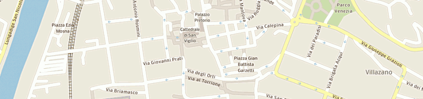 Mappa della impresa la rivisteria di tasin marco e c snc a TRENTO