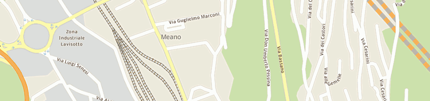 Mappa della impresa bos software srl a TRENTO