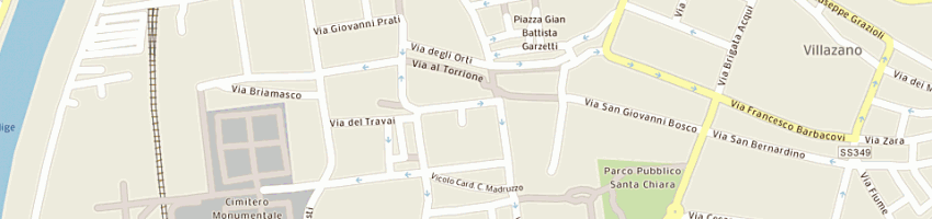 Mappa della impresa azzurra sas di barbetti guglielmina e c a TRENTO