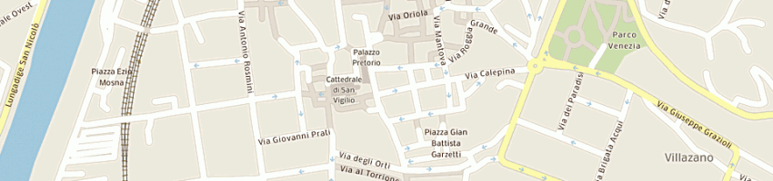 Mappa della impresa fondazione cassa di risparmio di trento e rovereto a TRENTO