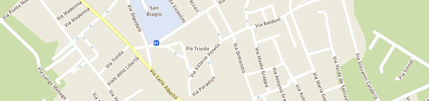 Mappa della impresa centro soluzioni immobiliari srl a BOVOLONE