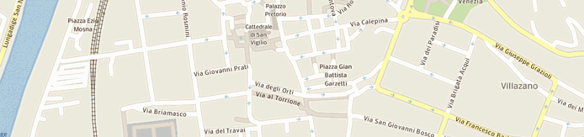 Mappa della impresa le delizie snc di gamboni pietro pisoni mauro e c a TRENTO