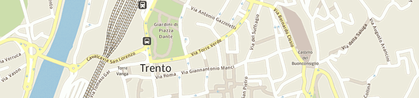 Mappa della impresa foto video always a TRENTO