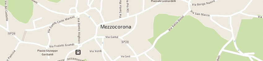 Mappa della impresa euro market sas di parolari claudio a MEZZOCORONA
