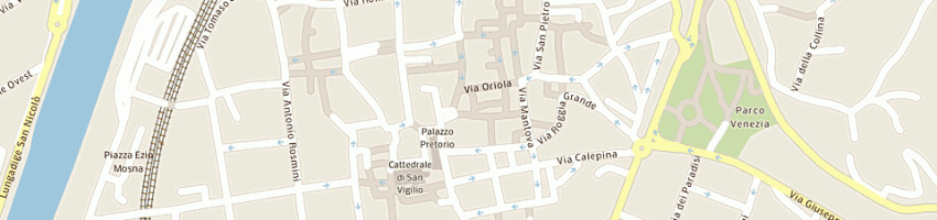 Mappa della impresa ambulatorio medico a TRENTO