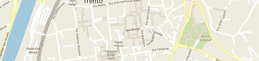 Mappa della impresa bottega verde srl a TRENTO