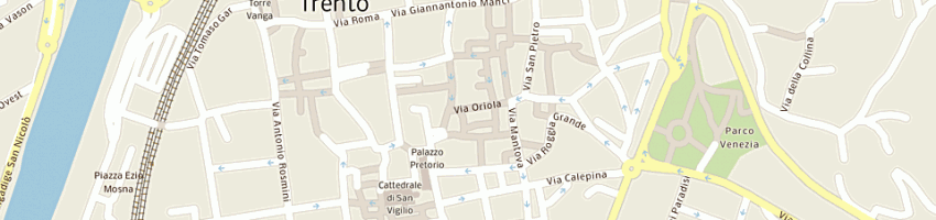 Mappa della impresa brugger 1887 di graziola luciana e pezzin franco (snc) a TRENTO