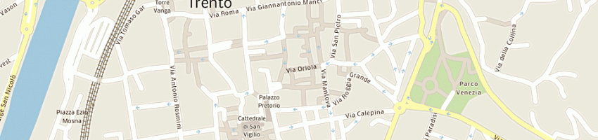 Mappa della impresa corner srl a TRENTO