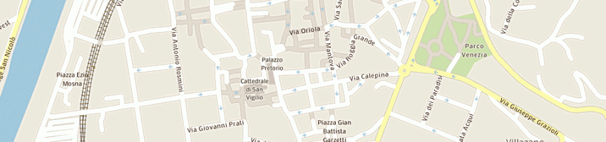 Mappa della impresa pezze' alessandro a TRENTO
