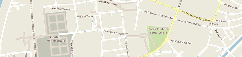 Mappa della impresa facchini gabriella a TRENTO