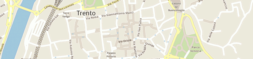 Mappa della impresa cisma srl a TRENTO