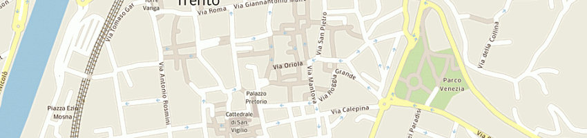 Mappa della impresa michelle snc di pederzolli paolo e c a TRENTO