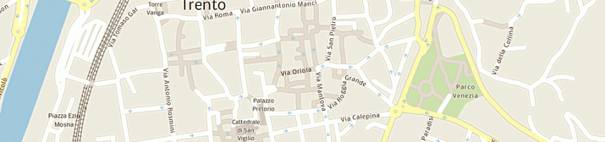 Mappa della impresa pace lucio a TRENTO