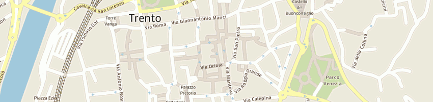 Mappa della impresa anteprima sas a TRENTO