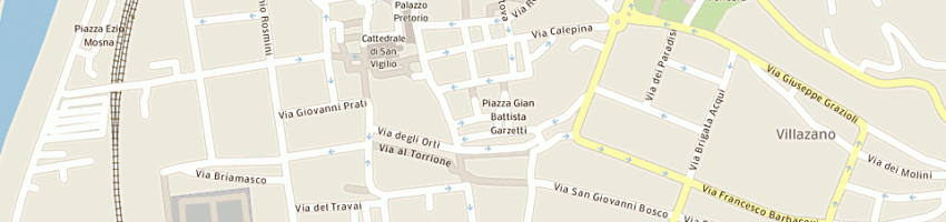 Mappa della impresa centro felix a TRENTO