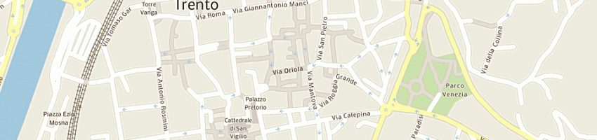 Mappa della impresa gecom srl a TRENTO