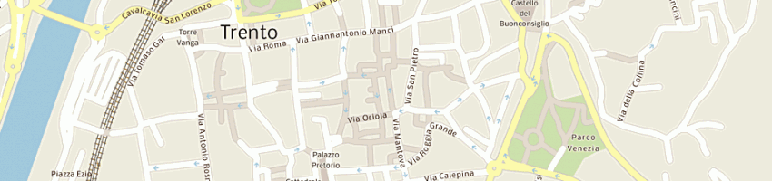 Mappa della impresa emmedi snc a TRENTO