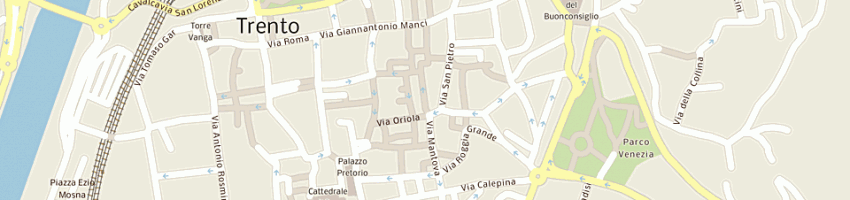 Mappa della impresa sole 96 srl a TRENTO
