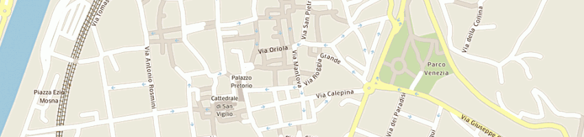 Mappa della impresa foto mbm srl a TRENTO