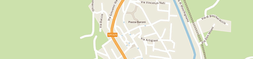 Mappa della impresa casa del popolo a VAIANO