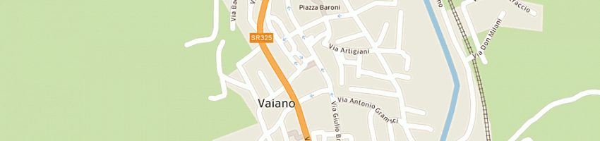 Mappa della impresa guasti renzo a VAIANO